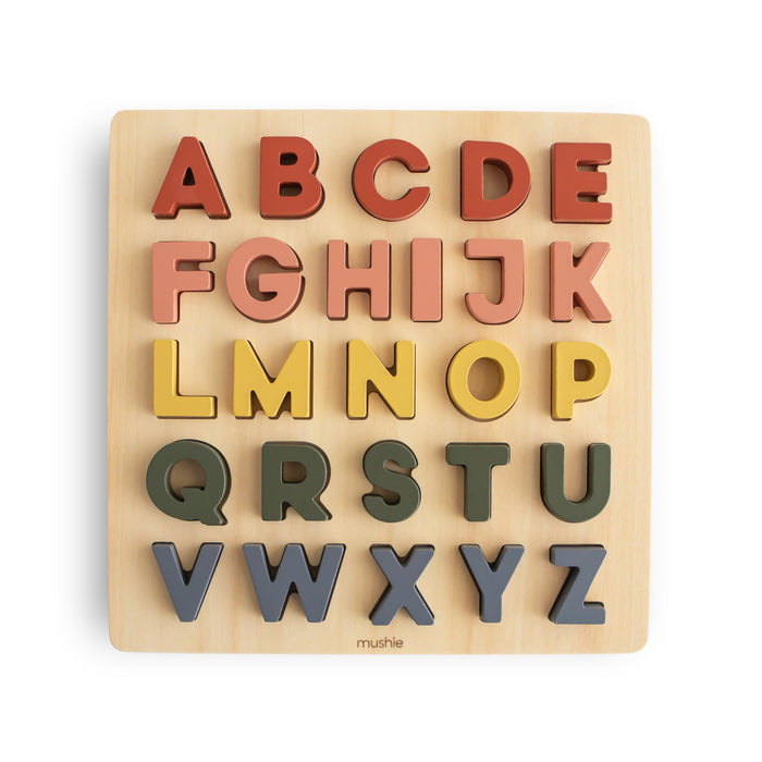 Wooden Alphabet Puzzle - Nature Baby Outfitter