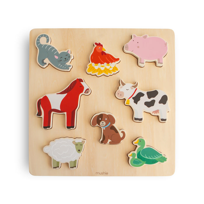 Wooden Farm Puzzle - Nature Baby Outfitter