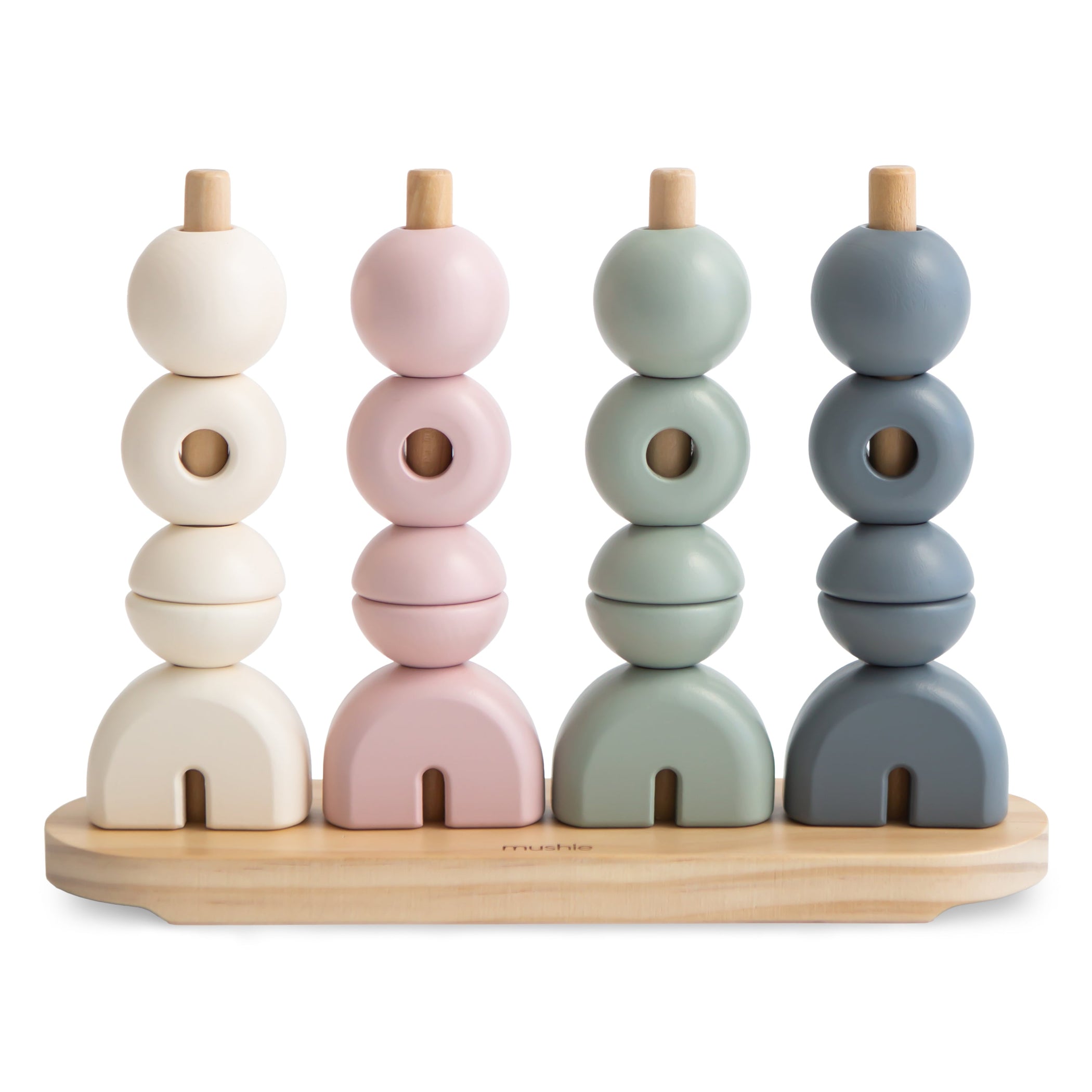 Wooden Multi Shape Stacker — Nature Baby Outfitter