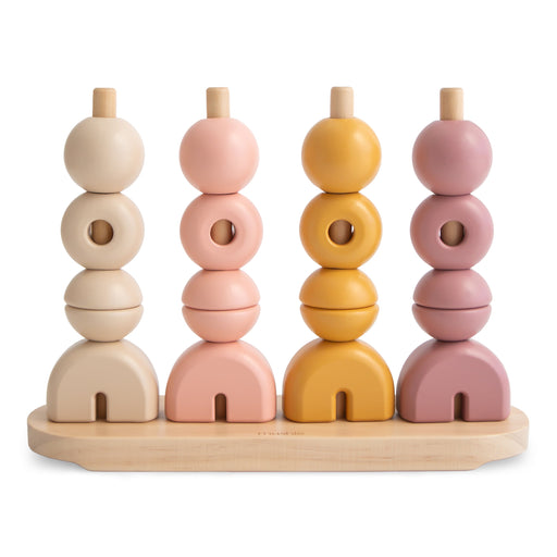 Wooden Multi Shape Stacker - Nature Baby Outfitter