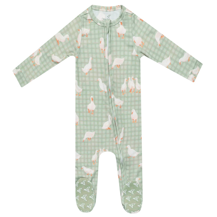 Zip-Up Footie Pajama - Baker
