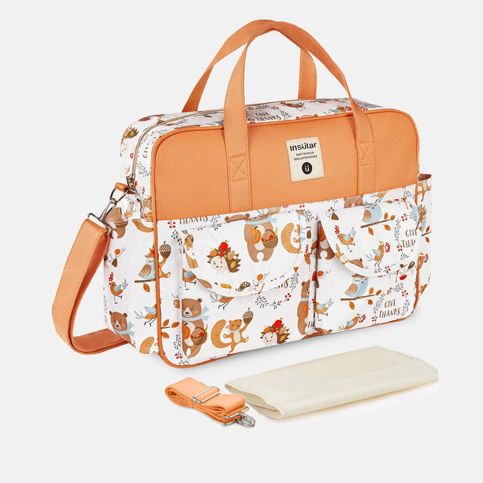 Multi-Functional Waterproof Baby Diaper Bag Stylish Mommy Tote