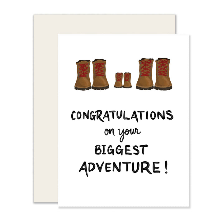 Biggest Adventure | Baby Shower Card | New Baby Card