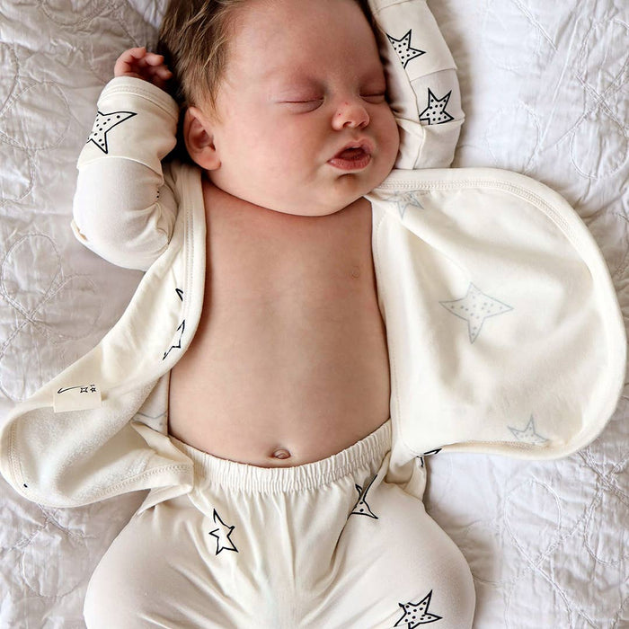 Stars Bamboo Footie Pajamas