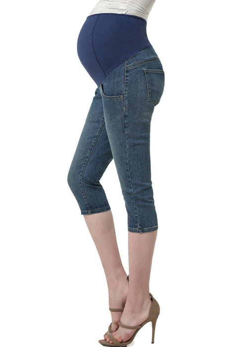 "Courtney" Capri Jeans Kimi + Kai Maternity