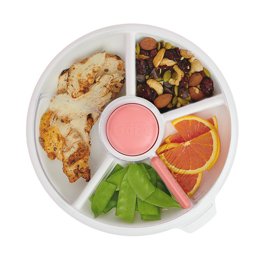 GoBe Kids Large Snack Spinner Slide, Travel Snack Box - Nature Baby Outfitter