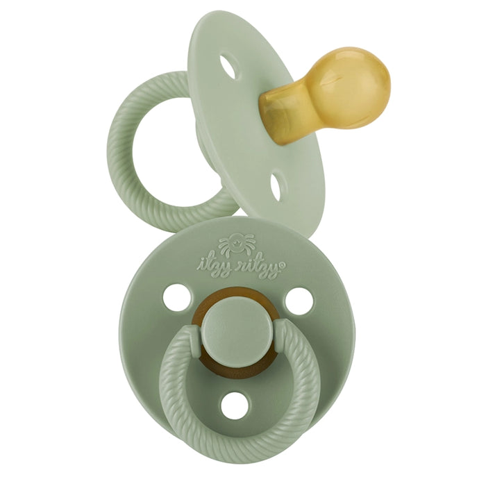 Succulent & Agave Natural Rubber Itzy Soother Pacifier - 2 Pack