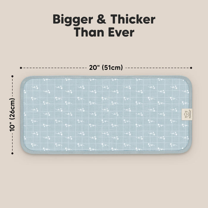 Wild Bloom 5pk Lumi Muslin Burp Cloths