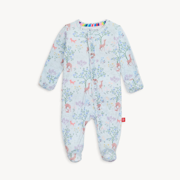 Love You Deerly Magnetic Footie Pajamas