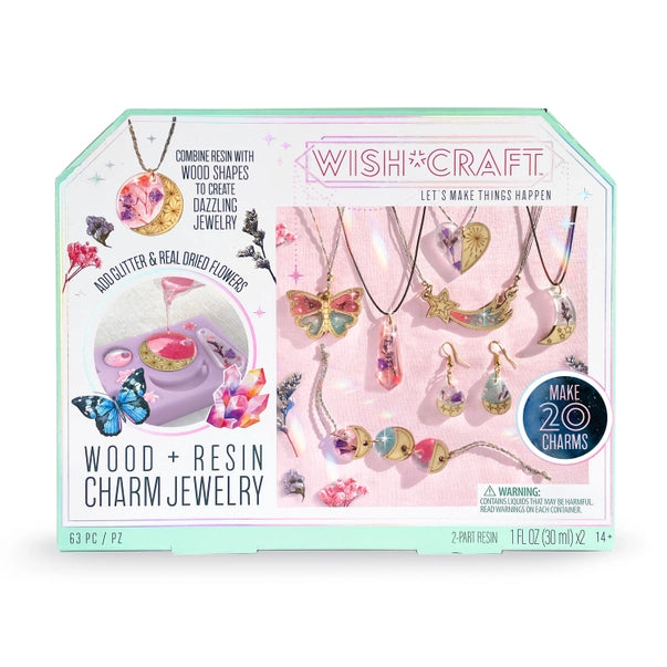 Wish*Craft Wood & Resin Charm Jewelry Kit