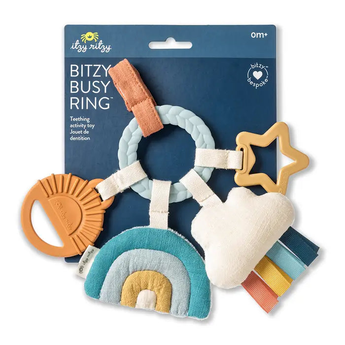 Rainbow Bitzy Busy Ring Activity Toy