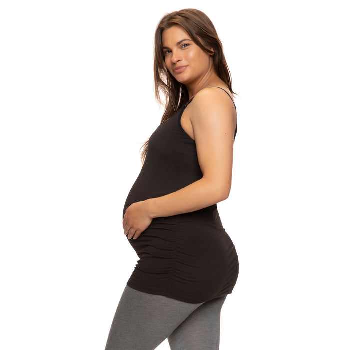 Cotton Modal Maternity Cami with Nursing Clips
