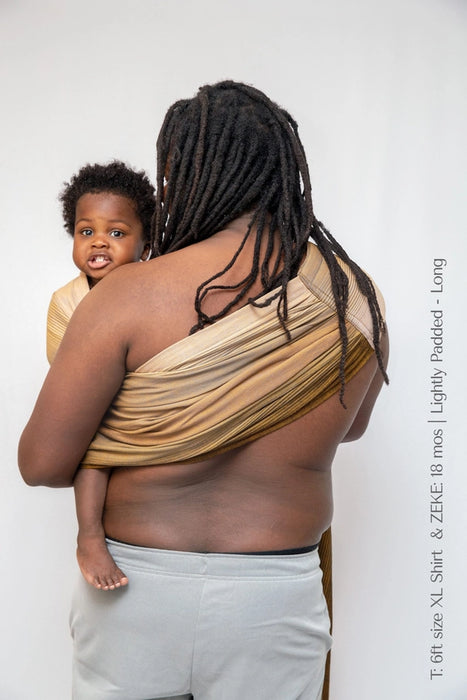 Tumeric Ombre Lightly Padded Ring Sling
