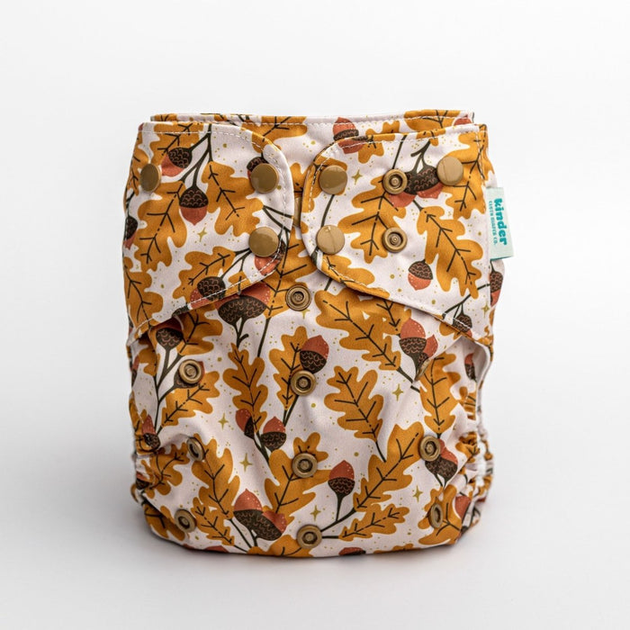 Nature: Essentials Pocket Cloth Diaper with Athletic Wicking Jersey, Grows with your Baby