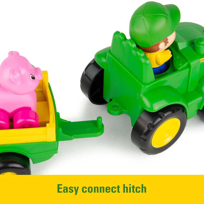 TOMY John Deere Farmin Friends Animal Sounds Wagon Ride