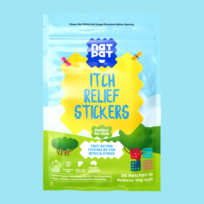 Natural Itch & Bug Bite Relief Stickers