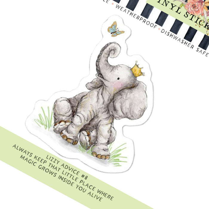 Ellie & the Butterfly Sticker