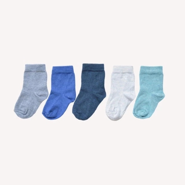 Merino Wool Infant Nature Socks - Moana Five Pack