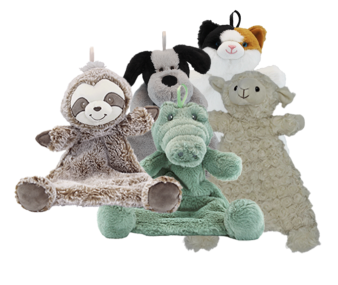 Crinkle Cuddler-Sensory Plush Gator