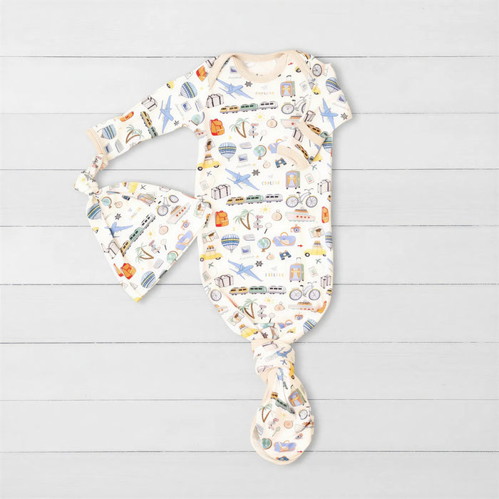 World Traveler  Gown & Hat