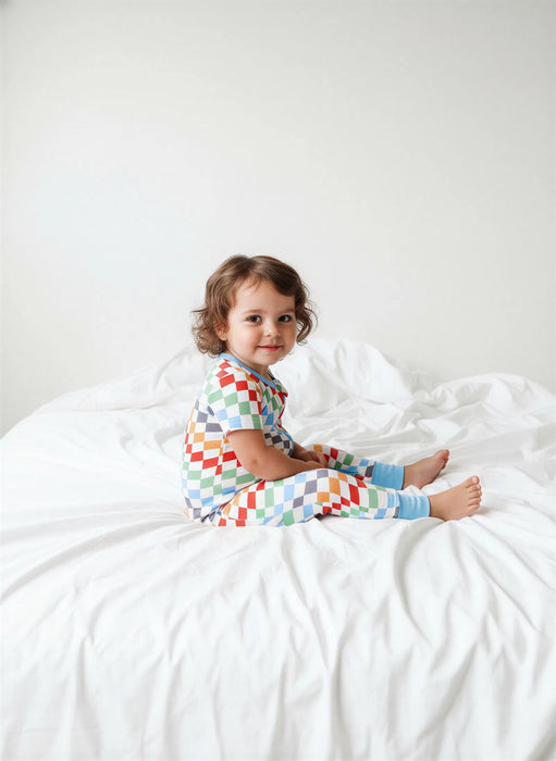 Bold Checks Coverall