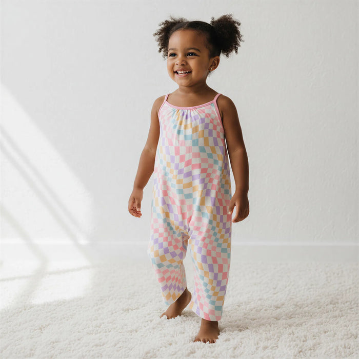 Pastel Checks Jumpsuit