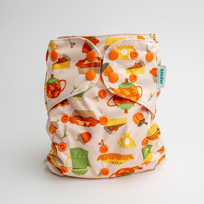 Food: Essentials Pocket Cloth Diaper with Athletic Wicking Jersey, Grows with your Baby