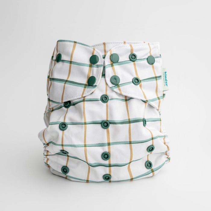 Abstract: Essentials Pocket Cloth Diaper with Athletic Wicking Jersey, Grows with your Baby