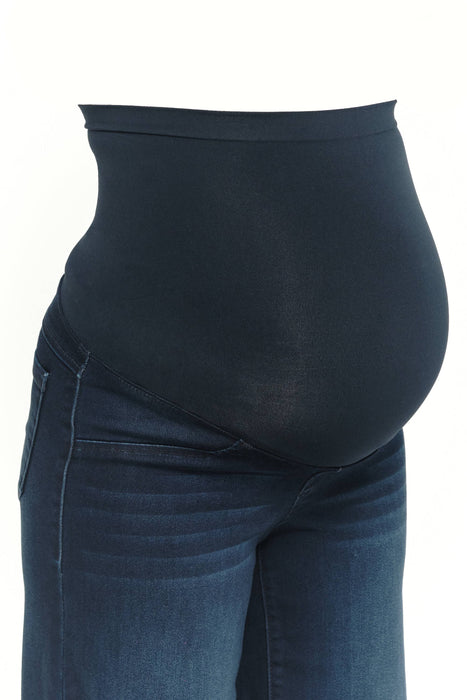 Maternity 32" Better Butter Wide Leg Jean in Yanique
