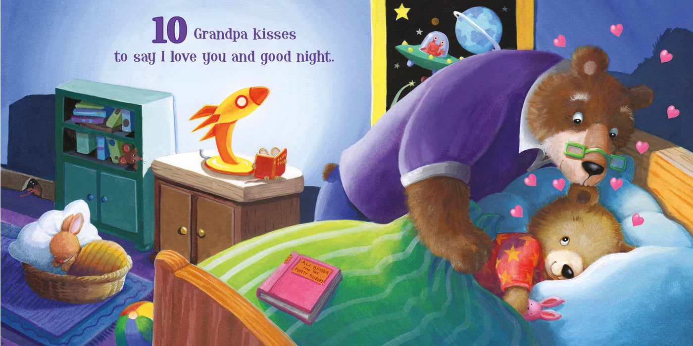 Grandpa Loves Me 123 Children's Book