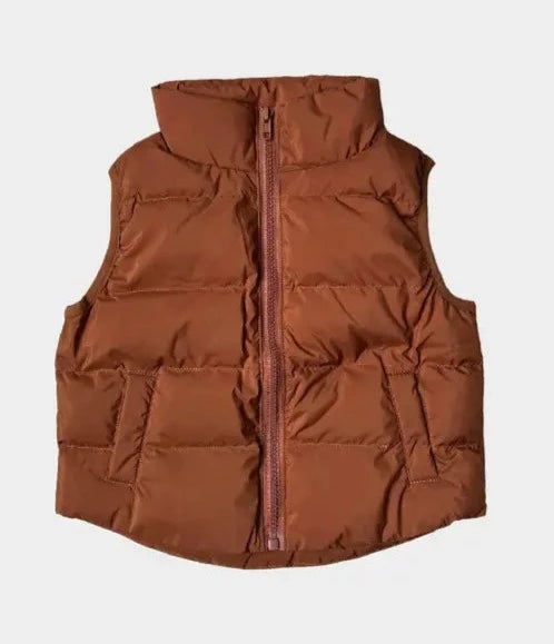 Caramel Puffer Vest