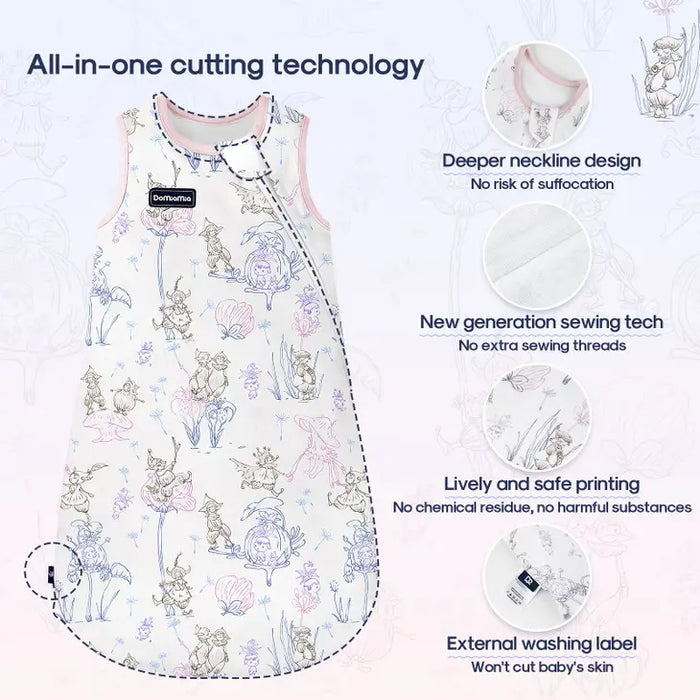 Fairy Bamboo & Cotton Sleep Sack - 0.6 TOG