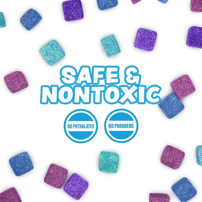 Lil' Bursts Mini Bath Bombs for Kids, 90 Count, Cosmic