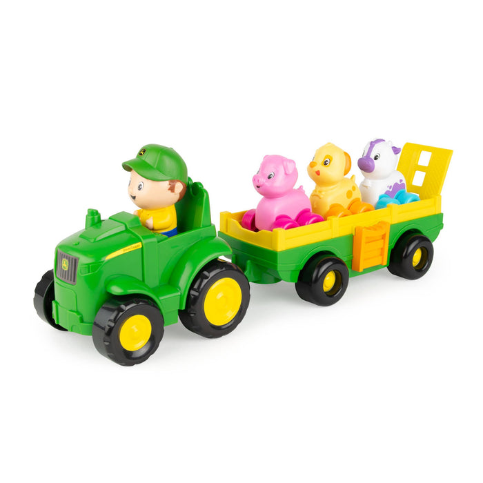 TOMY John Deere Farmin Friends Animal Sounds Wagon Ride