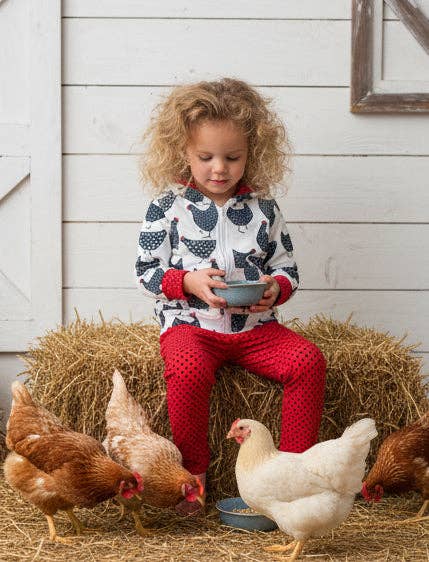 Count your Chickens Zipper Hoodie