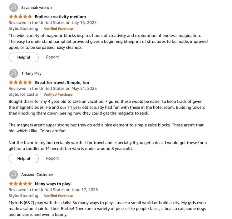 Zomblocks - 100PCS Magnetic Blocks