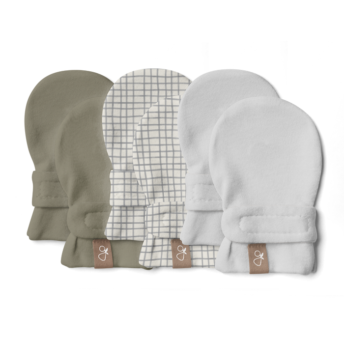 ARTICHOKE + GRIDLOCK + DESERT MIST STAY ON 3-PACK MITTS