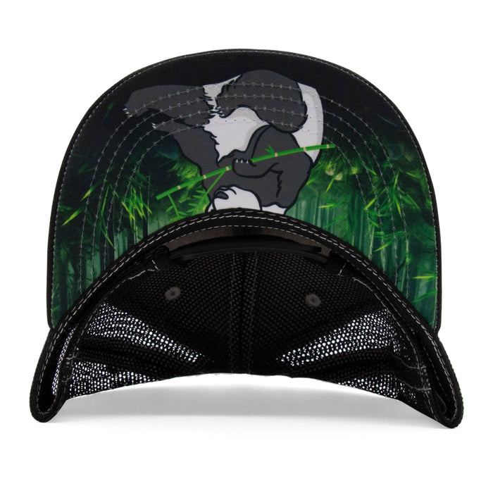 Kids Panda Flat Bill Hat