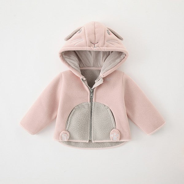 Pink Bunny Hooded Jacket