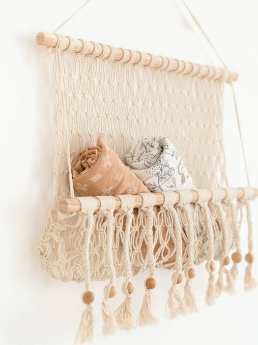 Willow Wall Storage Bin Décor