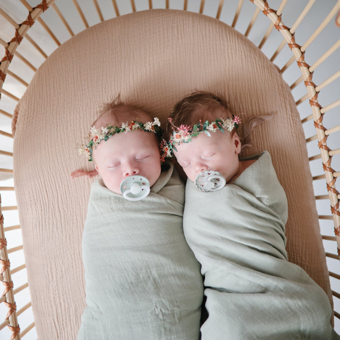 Mini Muslin Crib Sheet - Nature Baby Outfitter