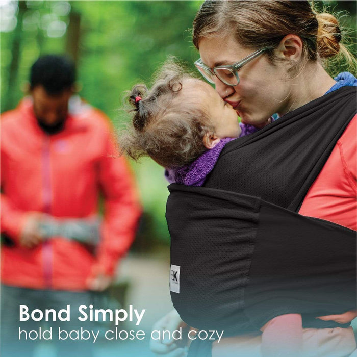 Baby K'tan Breeze Baby Carrier | Black - Nature Baby Outfitter