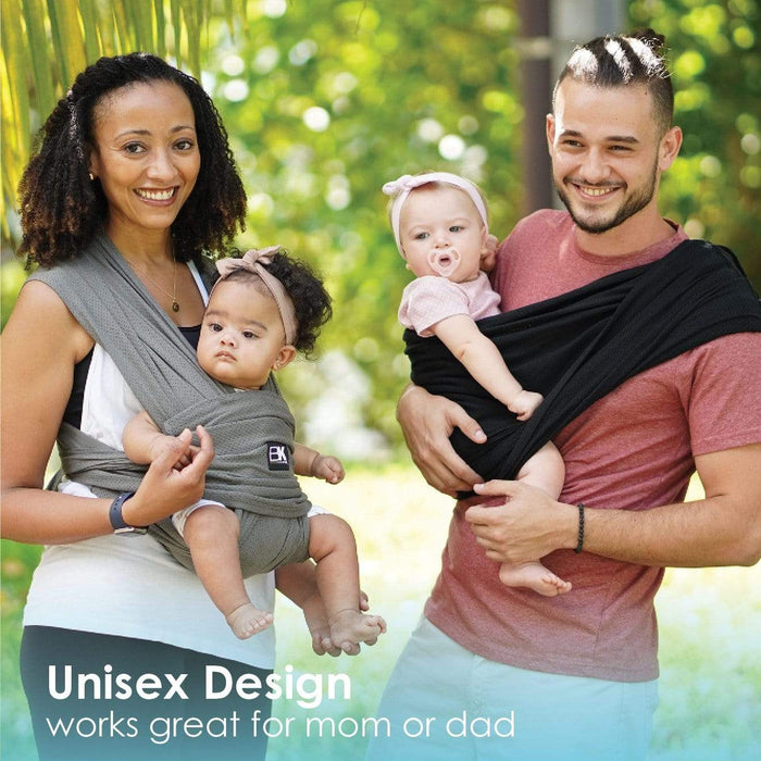 Baby K'tan Breeze Baby Carrier | Charcoal - Nature Baby Outfitter