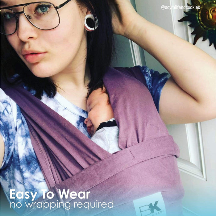 Baby K'tan Original Baby Carrier | Eggplant - Nature Baby Outfitter