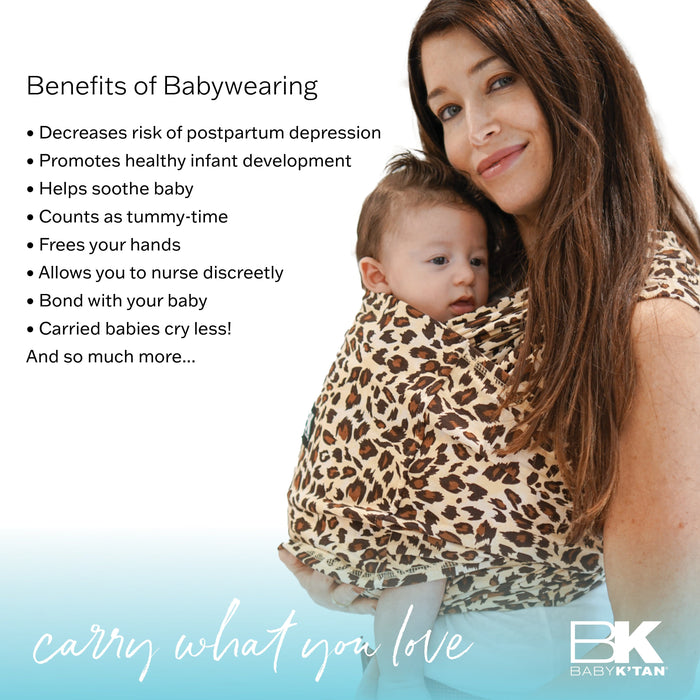 Baby K'tan Original Baby Carrier | Heather Grey - Nature Baby Outfitter