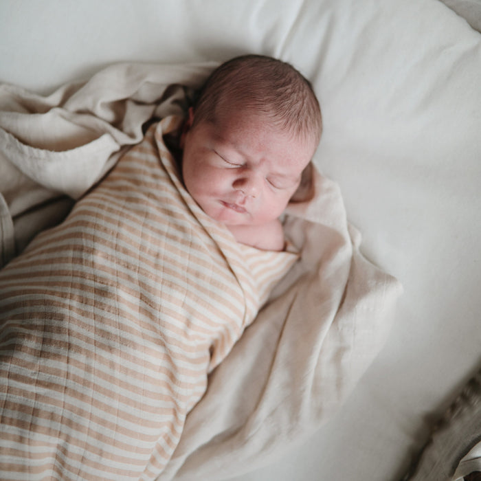 Organic Cotton Muslin Swaddle Blanket - Nature Baby Outfitter
