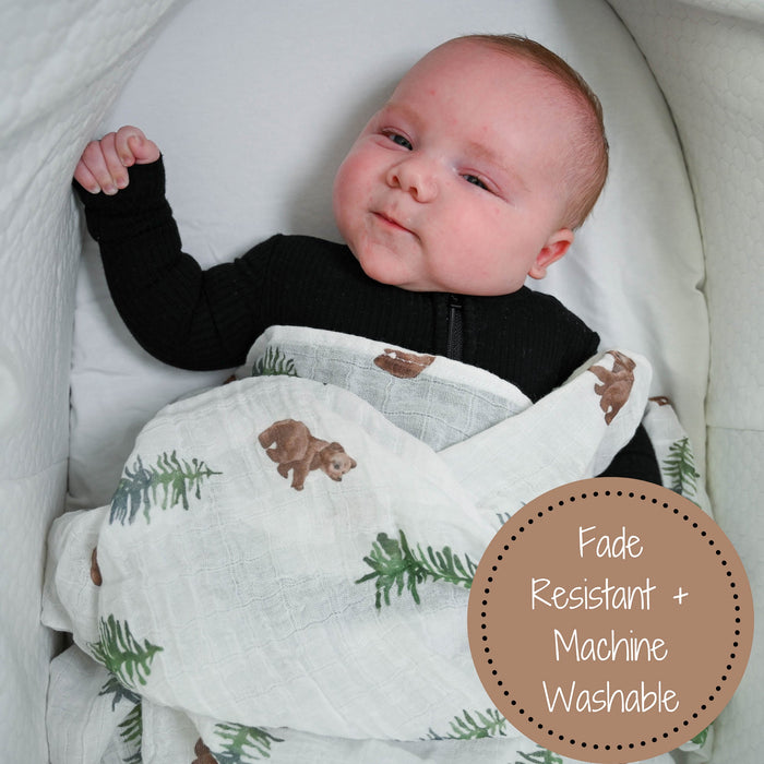 Baby Bear Swaddle Blanket