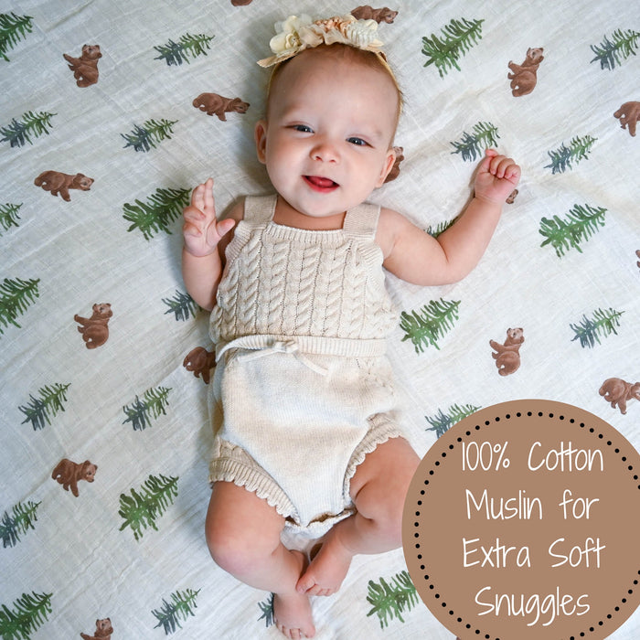 Baby Bear Swaddle Blanket