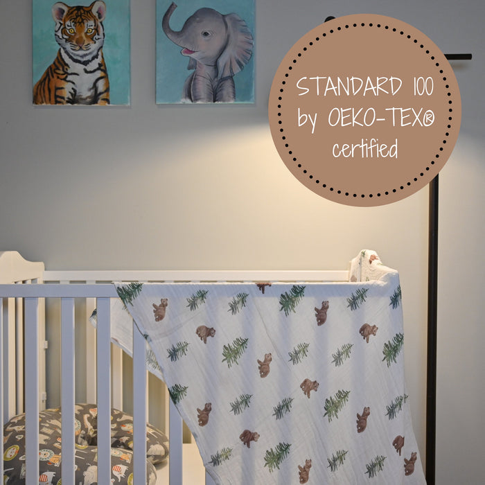 Baby Bear Swaddle Blanket
