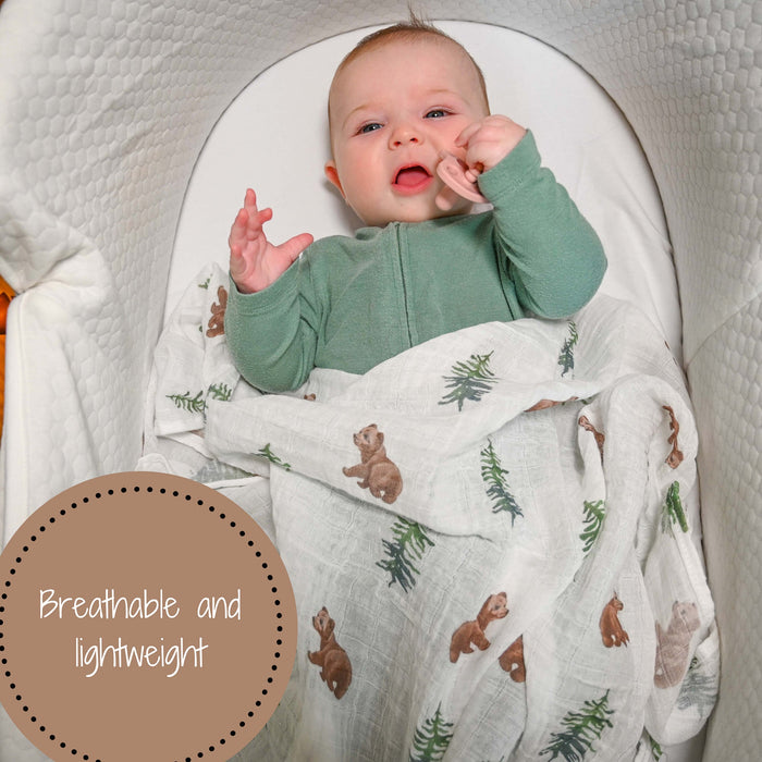 Baby Bear Swaddle Blanket